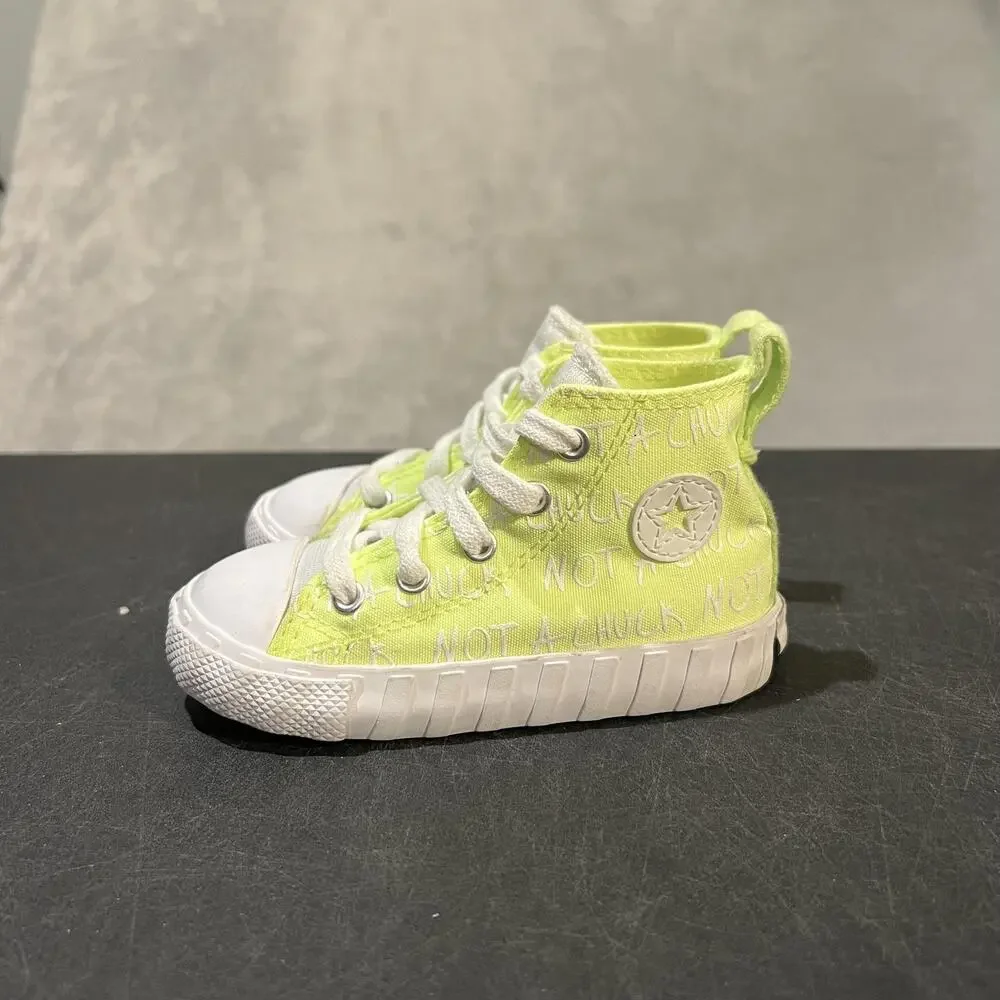 Converse Chuck Taylor Not A Chuck Shoes Toddler Size 7C Volt UNT1TL3D A05148F